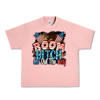 Salmon Boom bitch get out the way 4th of July Urban Heavy Tee - CowGirlArtShop