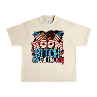 Sandshell Boom bitch get out the way 4th of July Urban Heavy Tee - CowGirlArtShop