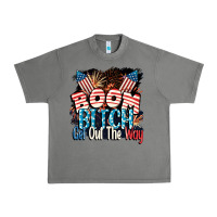 Tornado Boom bitch get out the way 4th of July Urban Heavy Tee - CowGirlArtShop