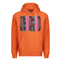Carrot valentine's leopard brushstroke Premium Hoodie - AdoDesignShop