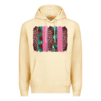Pina Colada valentine's leopard brushstroke Premium Hoodie - AdoDesignShop