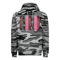 Slate Camo valentine's leopard brushstroke Premium Hoodie - AdoDesignShop