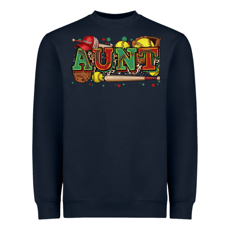 Aunt Softball Heavyweight Sweatshirt by Zillion Design Studio | Teevron