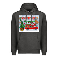 Charcoal Heather christmas is coming tumbler Premium Hoodie - BundleAndBundleShop