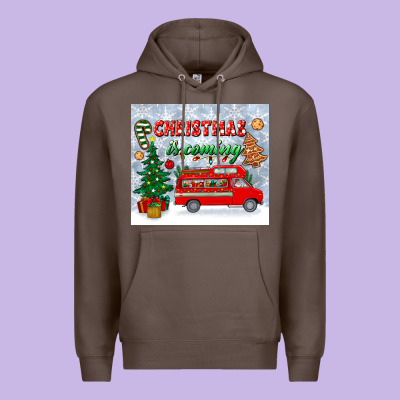 Christmas Is Coming Tumbler Premium Hoodie Designed By Bundleandbundleshop