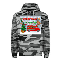 Slate Camo christmas is coming tumbler Premium Hoodie - BundleAndBundleShop