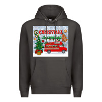 Smoke christmas is coming tumbler Premium Hoodie - BundleAndBundleShop