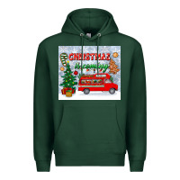 Sports Green christmas is coming tumbler Premium Hoodie - BundleAndBundleShop