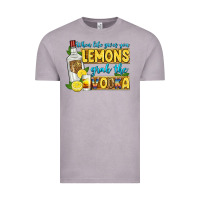 Vintage Zinc when life gives you lemons grab the vodka Vintage Tee - Zillion Design Studio