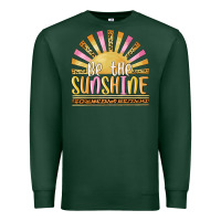 Sports Green be the sunshine Premium Sweatshirt - MaliasSmallBusiness