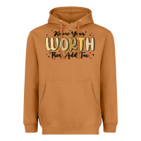 Meerkat know your worth Heavyweight Hoodie - MaliasSmallBusiness