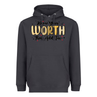 Smoke know your worth Heavyweight Hoodie - MaliasSmallBusiness
