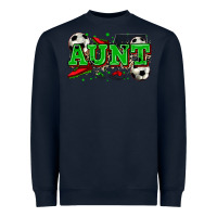 Navy aunt soccer Heavyweight Sweatshirt - Zillion Design Studio