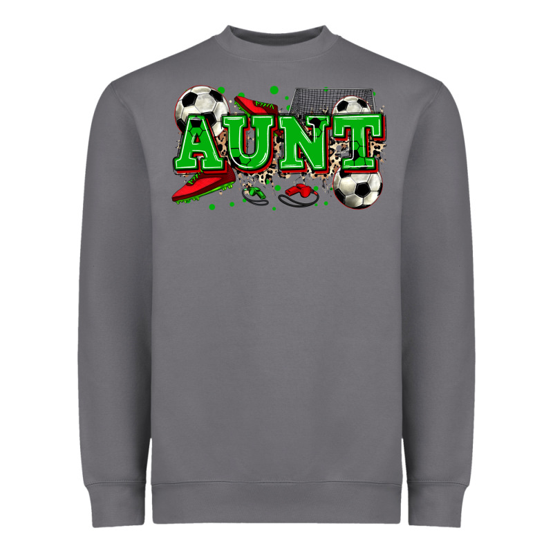 Aunt Soccer Heavyweight Sweatshirt by Zillion Design Studio | Teevron