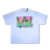 Grape Ice cat mama Urban Heavy Tee - CowhideDigitalArt