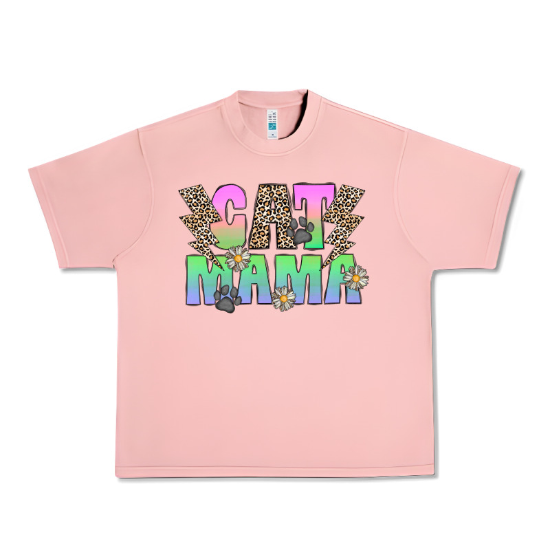 Cat Mama Urban Heavy Tee by CowhideDigitalArt | Teevron