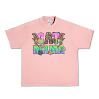 Salmon cat mama Urban Heavy Tee - CowhideDigitalArt