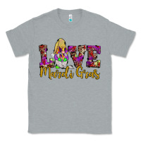 Heather Grey love mardi gras gnome Classic Tee - JahusDesignShop