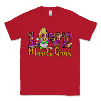 Red love mardi gras gnome Classic Tee - JahusDesignShop