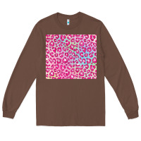Chestnut pink leopard glitter Long Sleeve Tee - JahusDesignShop