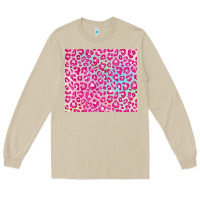 Mushroom pink leopard glitter Long Sleeve Tee - JahusDesignShop