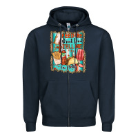 Navy feed me street food and tell me i'm pretty Zipper Hoodie - JahusDesignShop