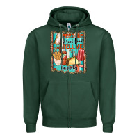 Sports Green feed me street food and tell me i'm pretty Zipper Hoodie - JahusDesignShop