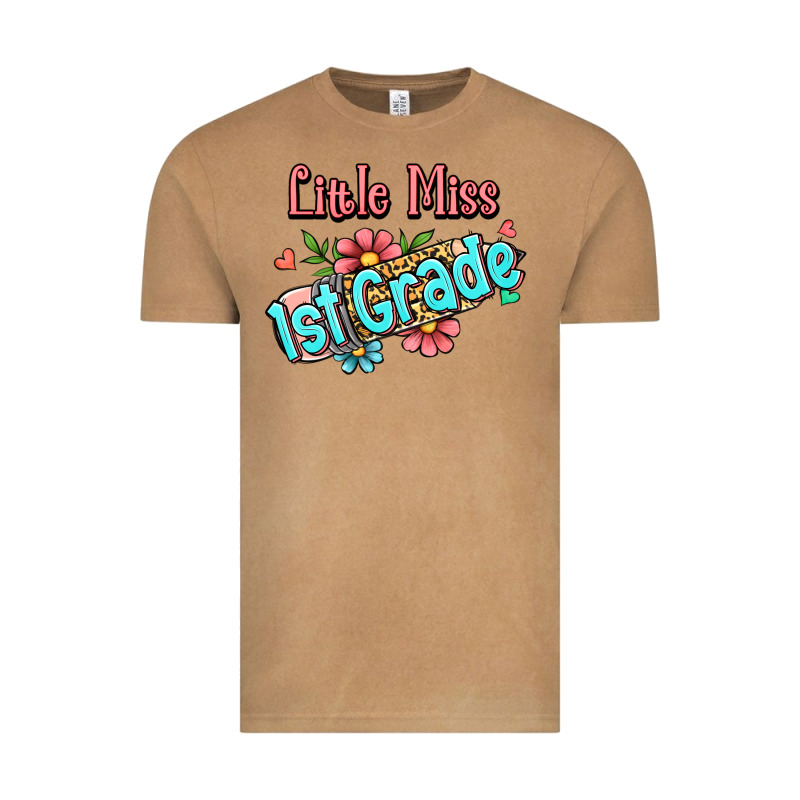 Little Miss First Grade Vintage Tee by RanaPortraitStore | Teevron