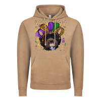 Vintage Coffee mardi gras hat havanese dog Vintage Hoodie - RanaPortraitStore