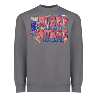 Storm sleep all day nurse all night Heavyweight Sweatshirt - texasbilliewilder