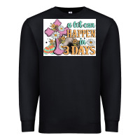 Black a lot can happen in 3 days Premium Sweatshirt - MaliasSmallBusiness