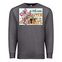 Charcoal Heather a lot can happen in 3 days Premium Sweatshirt - MaliasSmallBusiness