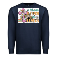 Navy a lot can happen in 3 days Premium Sweatshirt - MaliasSmallBusiness