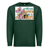 Sports Green a lot can happen in 3 days Premium Sweatshirt - MaliasSmallBusiness