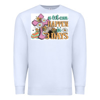 White a lot can happen in 3 days Premium Sweatshirt - MaliasSmallBusiness