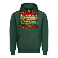 Sports Green latina tumbler Zipper Hoodie - BundleAndBundleShop