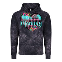 Cloud Black mommy leopard turquoise heart Vintage Hoodie - JahusDesignShop