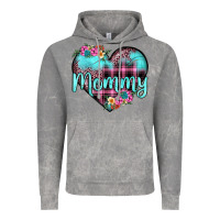 Cloud Rock mommy leopard turquoise heart Vintage Hoodie - JahusDesignShop