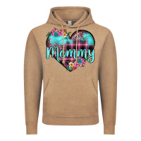 Vintage Coffee mommy leopard turquoise heart Vintage Hoodie - JahusDesignShop