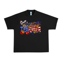 Black American Teacher Urban Heavy Tee - Neo Western
