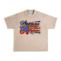 French Oak American Teacher Urban Heavy Tee - Neo Western
