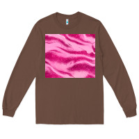 Chestnut pink glitter Long Sleeve Tee - JahusDesignShop