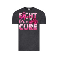 Vintage Black Fight For a Cure Vintage Tee - texasbilliewilder