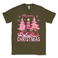 Army Green pink merry christmas bbs Classic Tee - BundleAndBundleShop