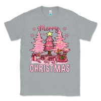 Heather Grey pink merry christmas bbs Classic Tee - BundleAndBundleShop