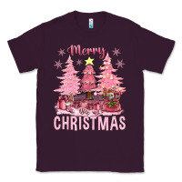 Plum pink merry christmas bbs Classic Tee - BundleAndBundleShop