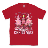 Red pink merry christmas bbs Classic Tee - BundleAndBundleShop