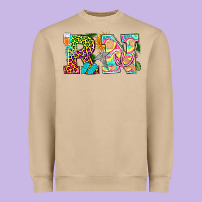 Summer Rn Heavyweight Sweatshirt Designed By Texasbilliewilder