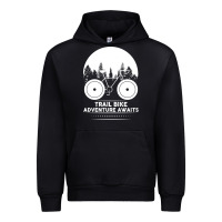 Black Trail Bike Adventure Awaits Urban Hoodie - Bettercallsaul