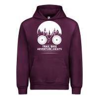 Mauve Wine Trail Bike Adventure Awaits Urban Hoodie - Bettercallsaul